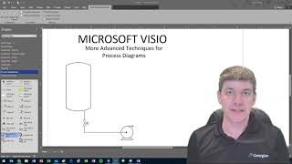 Using Visio to Draw Process Drawings and P&IDs - Part 2 - Changing Symbol Types and Removing ID Tags