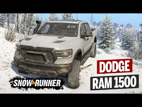 SnowRunner'ın En İyi Pickup modu Dodge RAM 1500