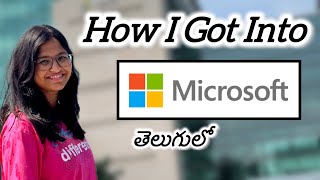 How I Got into Microsoft, My Preparation and Experience #telugu #microsoft #software engineer screenshot 3