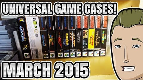 ► Retro Video Game Cases (March 2015)