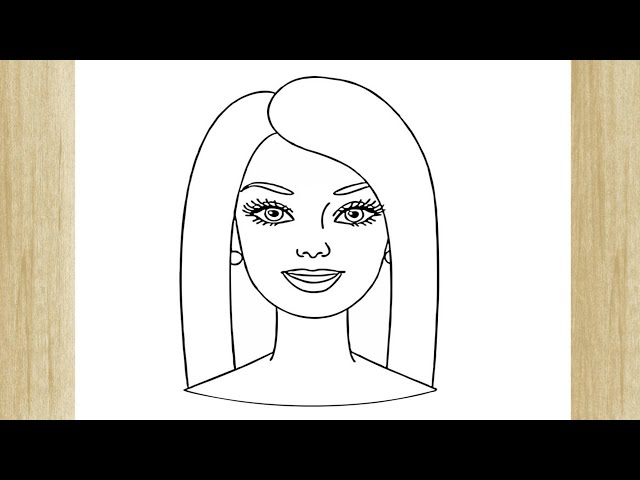 Como Desenhar Uma Barbie Passo A Passo Facil