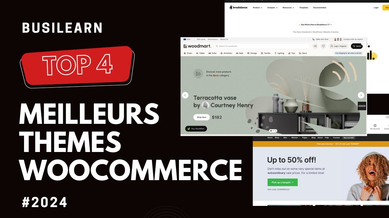 Top 4 des Meilleurs Thèmes WooCommerce 2024 pour Augmenter vos Ventes ...