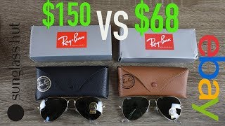 ray ban sunglasses real vs fake