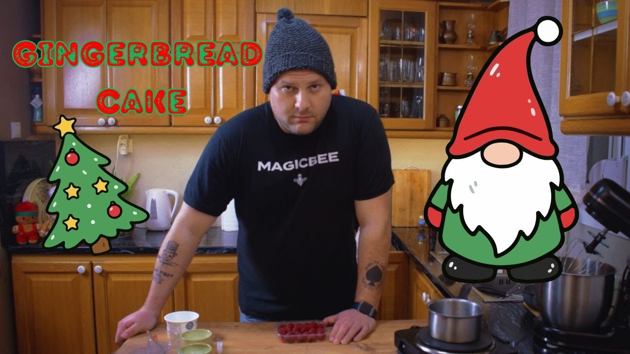 Christmas Gingerbread Cake 