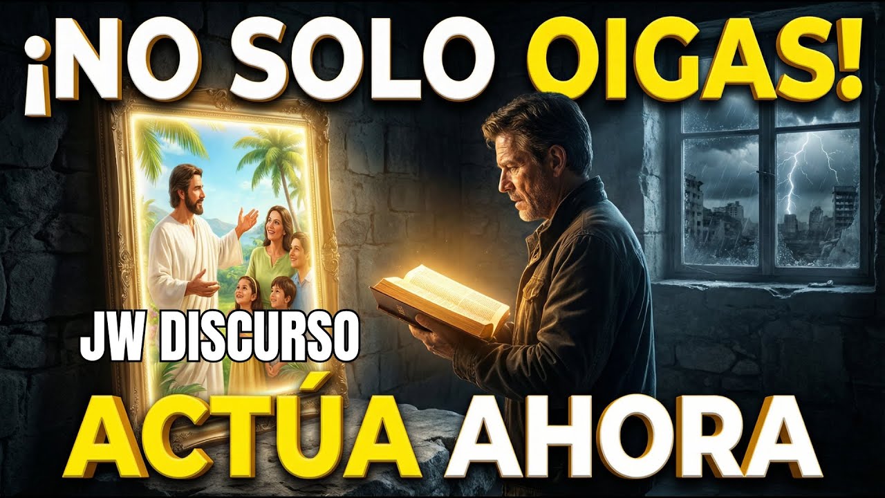 ¿ESTÁS ESCUCHANDO O SOLO OYENDO? | La Decisión que Salva Vidas | JW Discurso Público.