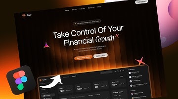 Design Premium SaaS Dark Landing page with Refracted glass effect + Glow effects