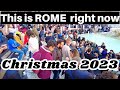 Rome italy christmas in rome looks like this rome in december 2023 walking tour