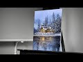 Painting a Winter Landscape with Acrylics - Paint with Ryan