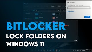 🔐 How to Encrypt DRIVE with BITLOCKER in Windows 10/11 Pro Edition - EASY