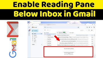 How to Enable Reading Pane Below Inbox in Gmail?