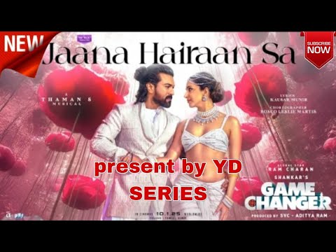 Jaana Hairaan Sa | Game Changer | Ram Charan | Kiara Advani | shreya Ghoshal | Thaman S | Shanker