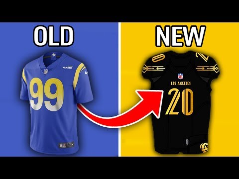 NFL Jersey Redesign: A new jersey for each NFL team - Fake Teams