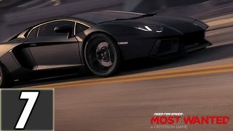 Need For Speed Most Wanted 2012 Part 7 Walkthrough Lets Play Gameplay [HD] Xbox360/PS3/PC/Vita/Wiiu