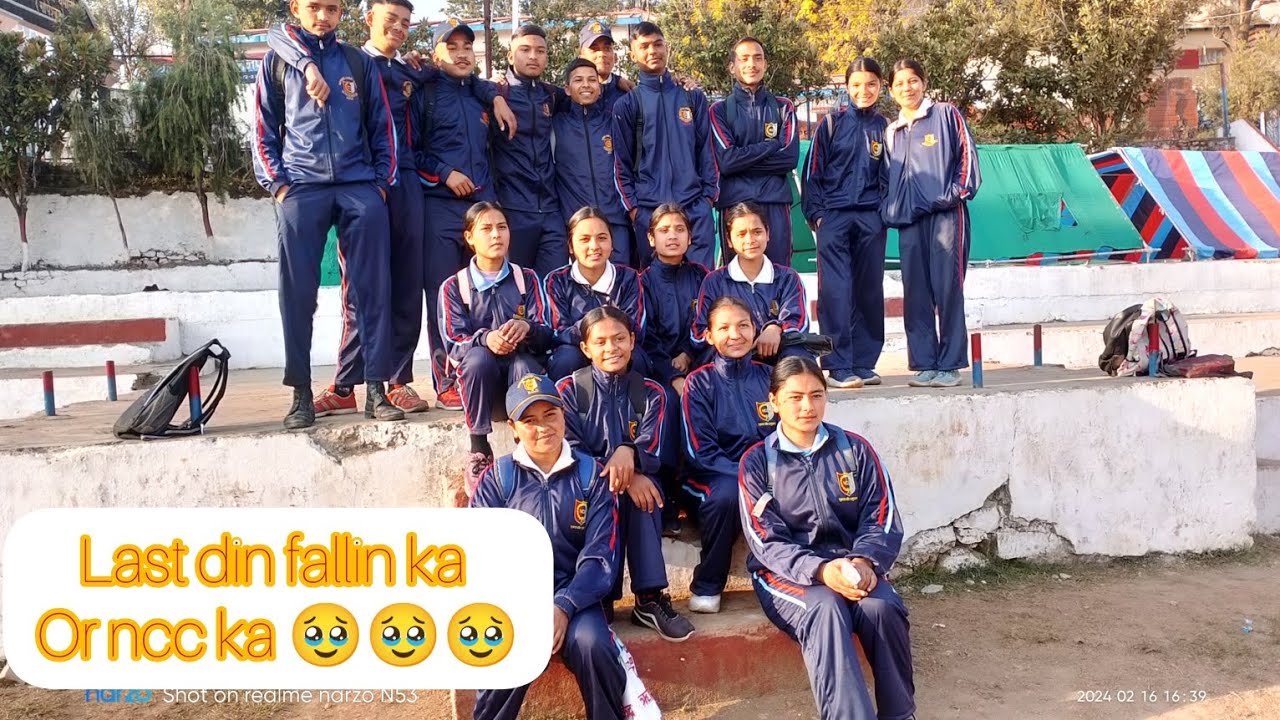 last din fallin ka or ncc ka #vineeta negi gharwali - YouTube