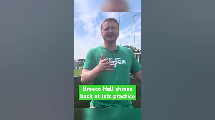 Breece Hall shines in his return to practice #Jets #shorts