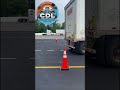 EXERCISE 4 - REVERSE OFFSET BACKING #trucking  #truckingjobs #cdlclips #cdl #cdltips #cdltest