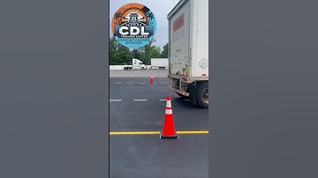 EXERCISE 4 - REVERSE OFFSET BACKING #trucking  #truckingjobs #cdlclips #cdl #cdltips #cdltest