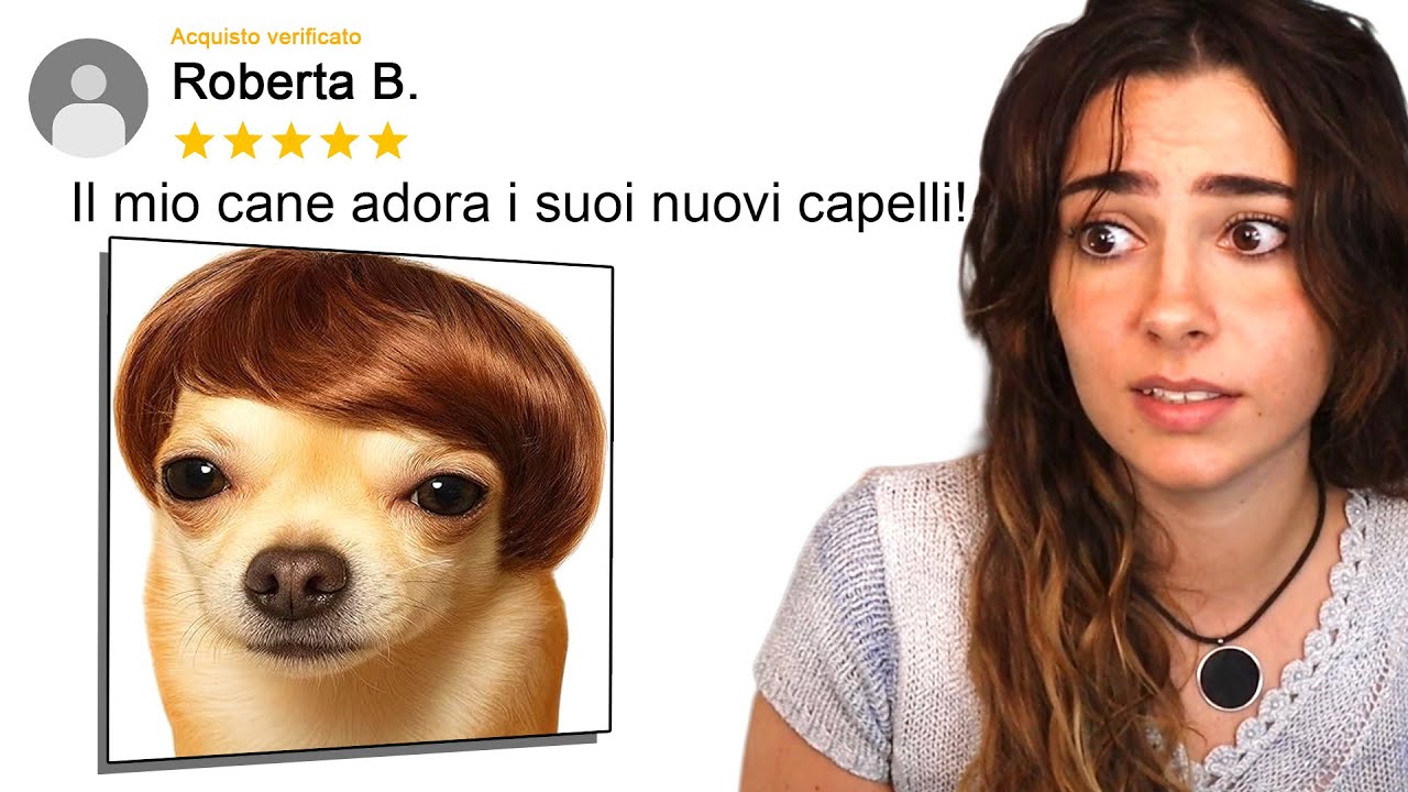 REAGISCO ALLE RECENSIONI PIÙ DIVERTENTI DI AMAZON