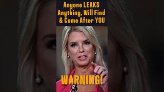 Pam asks to not leak anything | #politics #trump #conservative #news #politicalnews