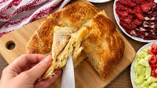 Homemade Phyllo Pie from Scratch -  Traditional Bosnian Maslanica 