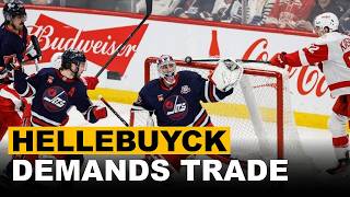 Winnipeg Jets Star Goaltender Connor Hellebuyck Publicly Demands Trade @mirror7news