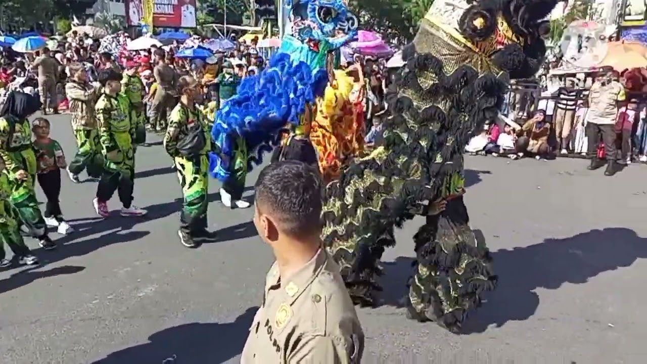 Seru ‼️ Nonton pawai bunga Surabaya vaganza 2025 #surabaya #lovesurabaya