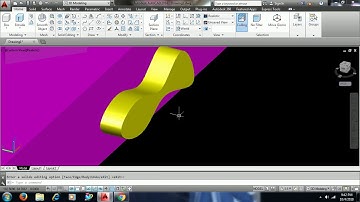 AUTOCAD 3D MODELING - IMPRINT COMMAND