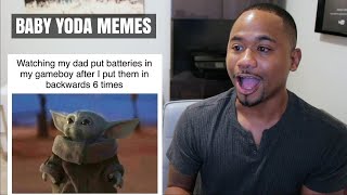 TOP 40 Funniest Baby Yoda MEMES | Alonzo Lerone