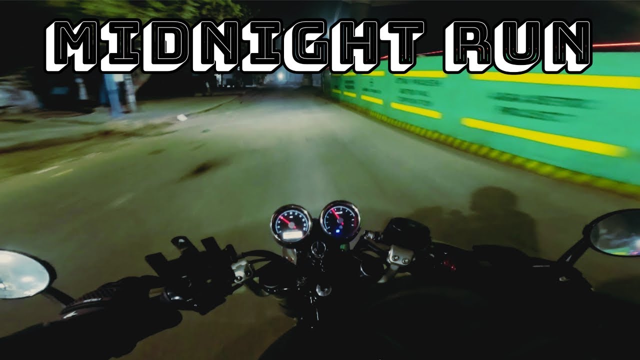 MIDNIGHT RUN ON GT 650❤️ [4K] | 
