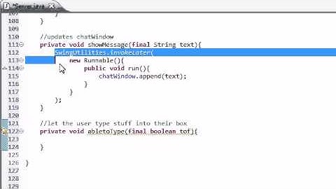 Intermediate Java Tutorial - 47 - Giving the User Permission to Type