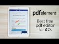 Best Free PDF Editing App for iOS (for iPhones & iPads) - PDFelement