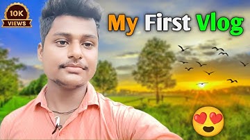 My First Vlog ❤😍 | Mister Rahul | First Vlog @gareebmsvlogs213