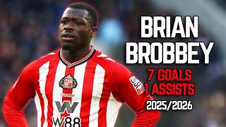 Brian Brobbey - All 8 Goals and Assists for Sunderland AFC - 2025/26
