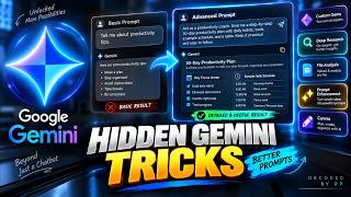 Hidden Google Gemini Tips And Prompt Tricks You Are Probably Not Using Yet