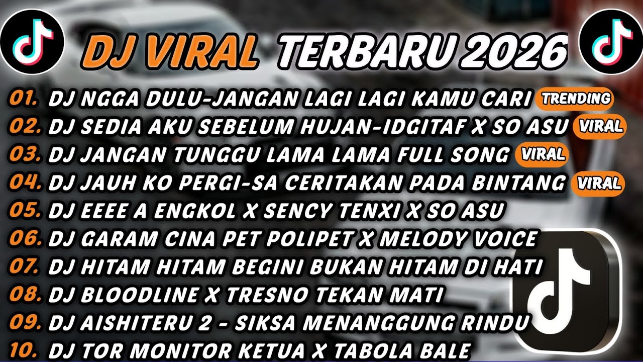 DJ TIKTOK TERBARU 2026 - DJ NGGA DULU-JANGAN LAGI LAGI KAMU🎵DJ SEDIA AKU SEBELUM HUJAN X SO ASU🎵