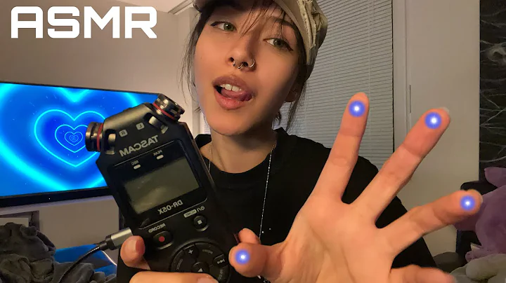 ASMR ☆ Intense Crispy Tascam Triggers (biting, foam cover, fabric sounds,..) thumbnail