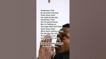 Thumbnail of 🎧Come Jesus Come by CeCe Winans #week_top_praise #christiansong #영어찬양 #lyrics #modernhymns #shorts