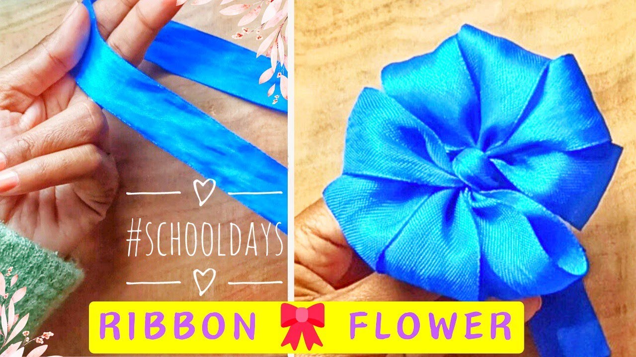 Tie school ribbon easily 🎀 