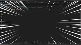 🐍Python Program #1: Write a Python Program to print "Hello Python".
