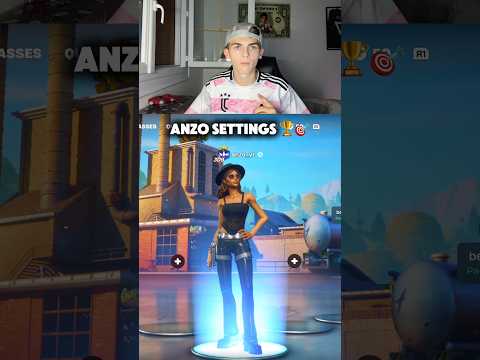 Anzo Settings 🏆🎯 #viral #fortnite