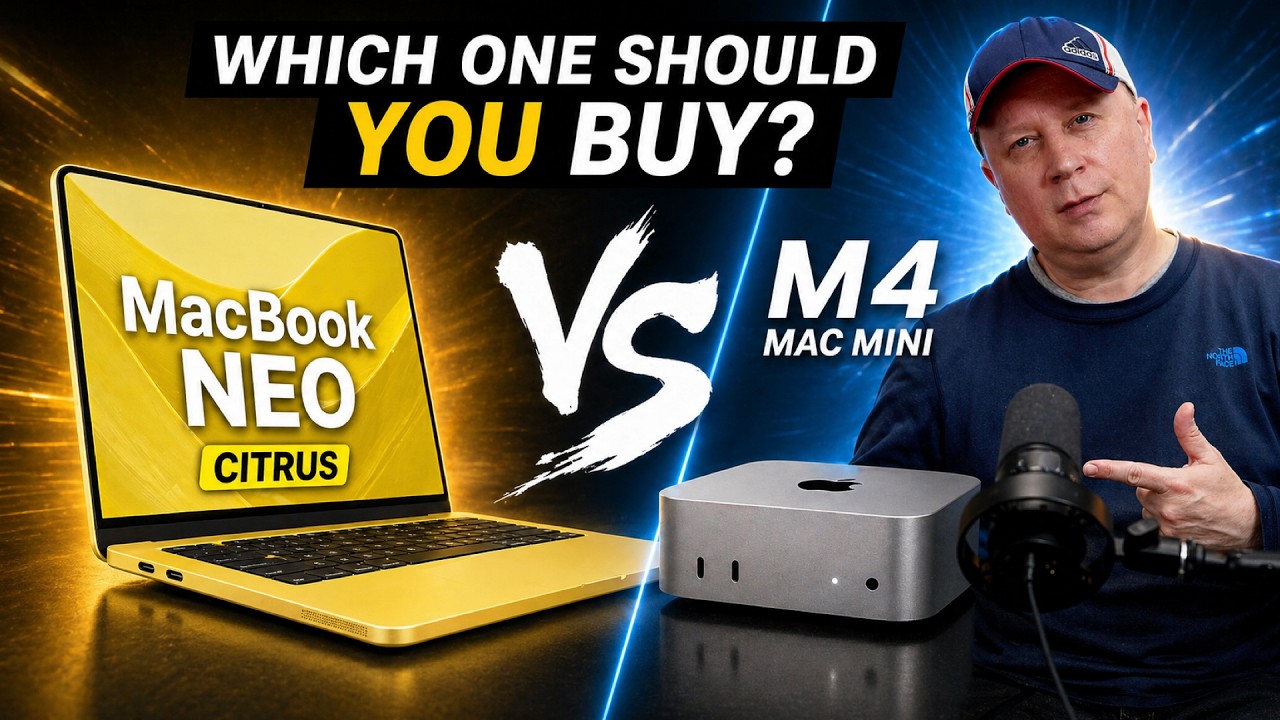 MacBook Neo vs M4 Mac mini - Both $599 - Which One Should You Buy ...