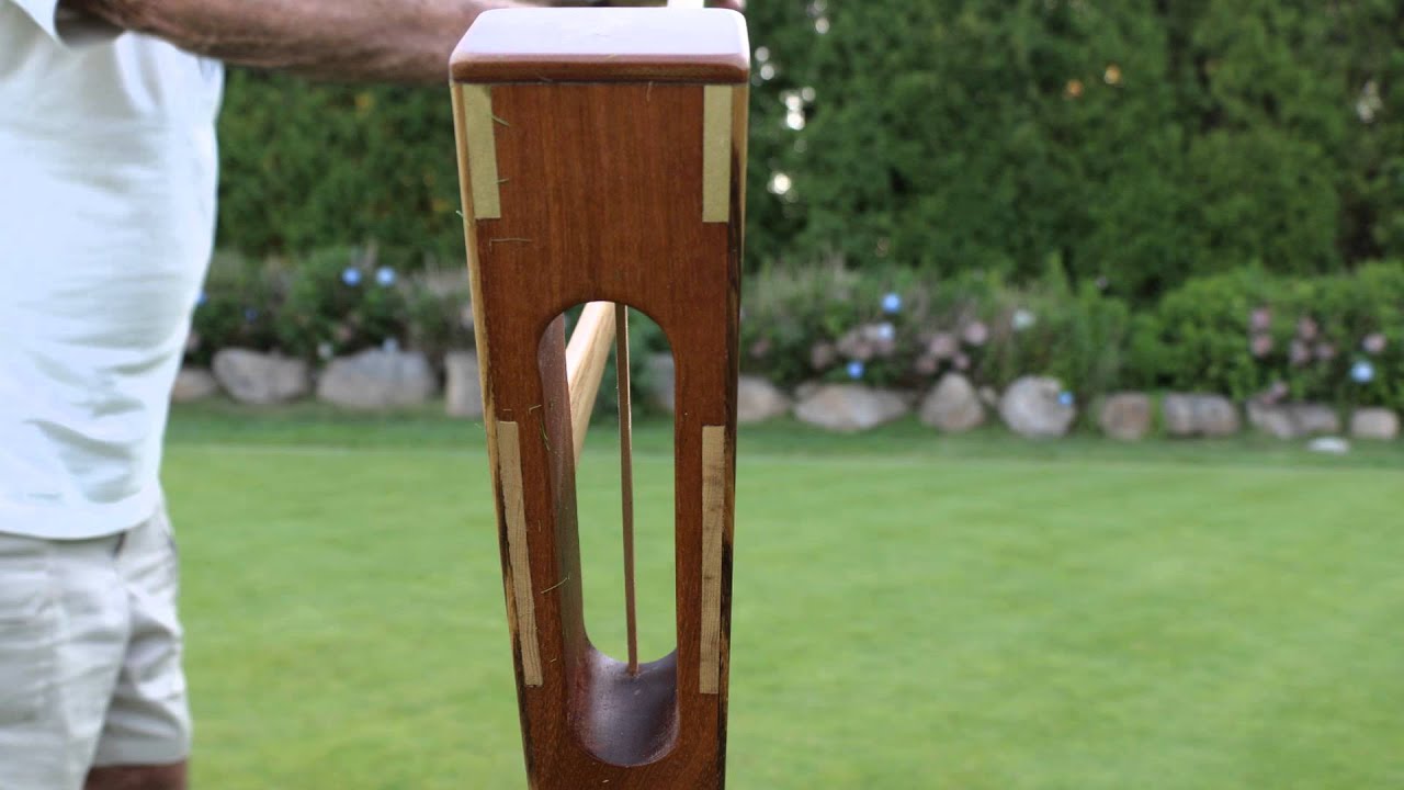 Croquet Various Croquet Shots Using The "Airheart Mallet" From