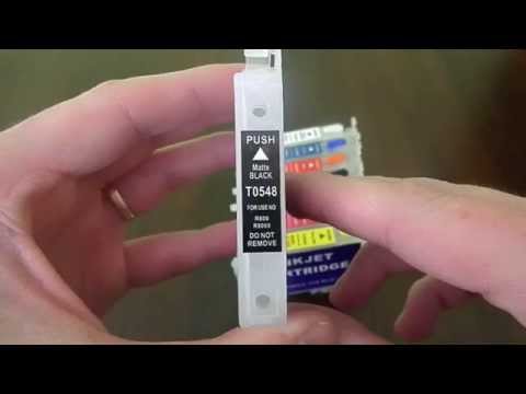 Перезаправляемые картриджи для Epson Stylus Photo R1800