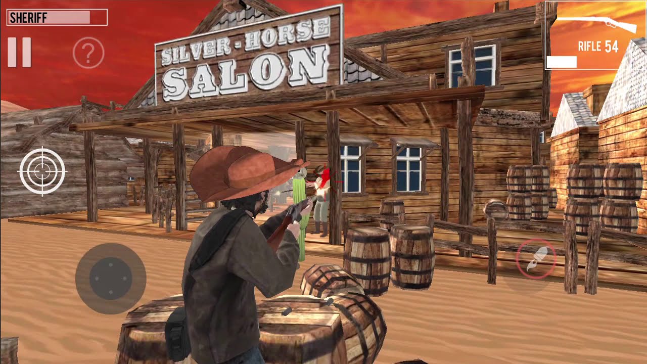 cowboy shooting game