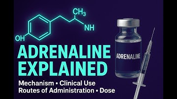 Adrenaline (Epinephrine): Mechanism, Uses, Routes & Dosage | Emergency Drug