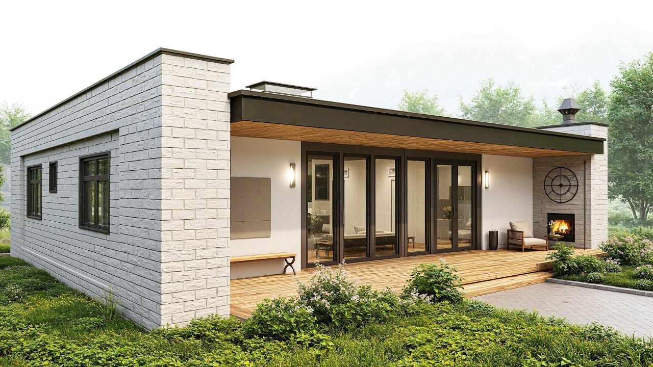 49' x 39' (15m x 12m) Exquisite House Design Featuring Automated Opening Roof - Amazing Floor Plan