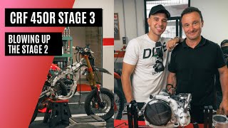 ESPLODIAMO IL MOTORE ALL' HONDA CRF 450R MOTARD