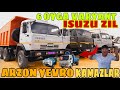 4 NOYABR QO'QON MASHINA BOZRIDA ENG SARA YUK AVTOMABILLARI KAMAZ ISUZU FORLANT 53 ZIL VARYANT 1YILGA