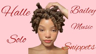 Halle Bailey Solo music snippets Part 2
