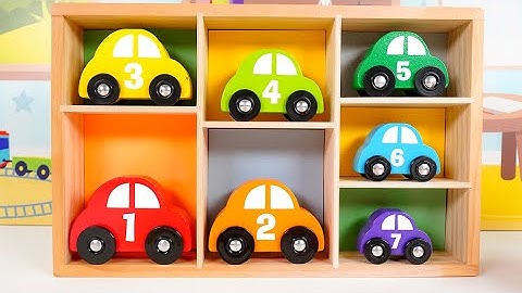 Educational Video for Kids: Learn Numbers and Counting 1–10 with Cars & Ice Cream Puzzle!